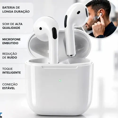 Fone De Ouvido Bluetooth Sem Fio - Image 2